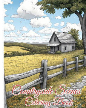 Countryside Scenes Coloring Book: Discover the Serenity of Mountains, Perfect for Hikers and Nature Enthusiasts Countryside Scenes Coloring Book: Discover the Serenity of Mountains, Perfect for Hikers and Nature Enthusiasts