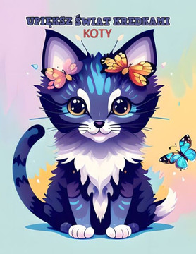 UpiĘksz Świat Kredkami: KOTY: kolorowanka dla dzieci 3-7 UpiĘksz Świat Kredkami: KOTY: kolorowanka dla dzieci 3-7