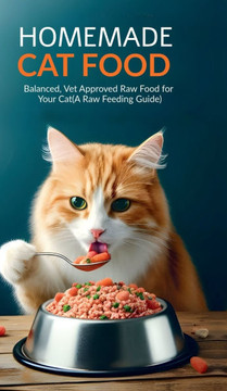 Homemade Cat Food: Balanced, Vet Approved Raw Food for Your Cat(A Raw Feeding Guide for Cats)