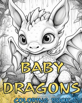 BABY-DRACHEN-Malbuch: Niedliche Designs f? Kinder und Erwachsene zum Ausmalen und Genie?n.