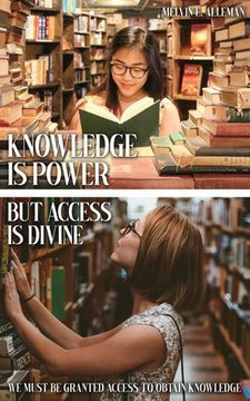 Knowledge Is Power but Access Is Divine: We Must Be Granted Access to Obtain Knowledge