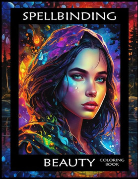 Spellbinding Beauty Coloring Book: Intermediate Level Highlighter Coloring Book