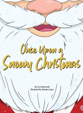 Once Upon a Snowy Christmas - Large Print