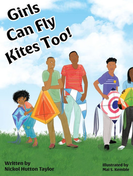 Girls Can Fly Kites Too ! - Large Print