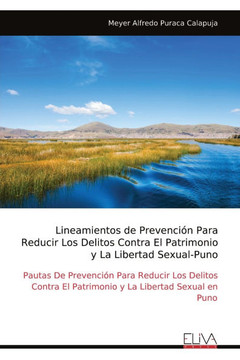 Lineamientos de Prevención Para Reducir Los Delitos Contra El Patrimonio y La Libertad Sexual-Puno