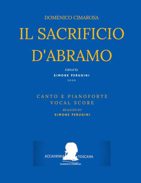Cimarosa: Il sacrificio d'Abramo: (Canto e Pianoforte - Vocal Score)