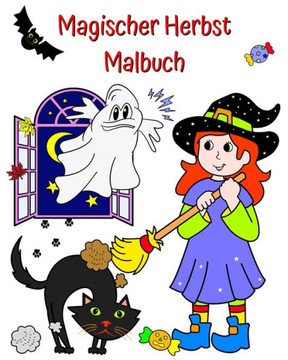 Magischer Herbst Malbuch: Niedliche Charaktere und Herbst Illustrationen, die Kinder lieben werden!