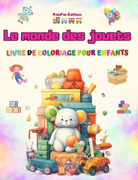 Le monde des jouets - Livre de coloriage pour enfants: Le meilleur livre pour les enfants pour stimuler leur créativité et s'amuser
