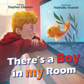There's a Boy in my Room - Large Print