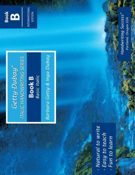 Getty-Dubay Italic Handwriting Series: Book B