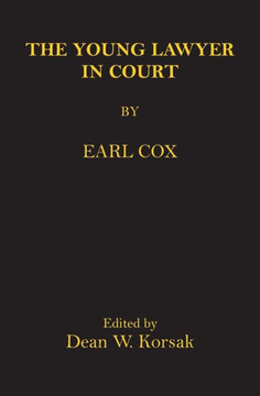 The Young Lawyer In Court