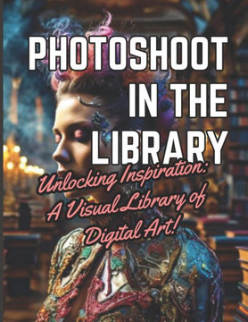 Photoshoot in the library: Unlocking Inspiration: A Visual Library of Digital Art!
