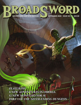 BroadSword Monthly #9: Adventures for Fifth Edition