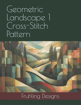 Geometric Landscape 1 Cross-Stitch Pattern