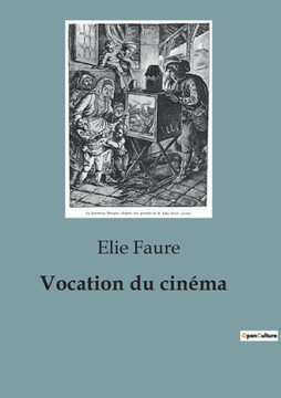 Vocation du cinéma