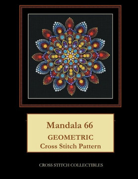 Mandala 66: Geometric Cross Stitch Pattern