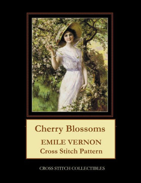 Cherry Blossoms: Emile Vernon Cross Stitch Pattern