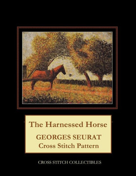The Harnessed Horse: Georges Seurat Cross Stitch Pattern
