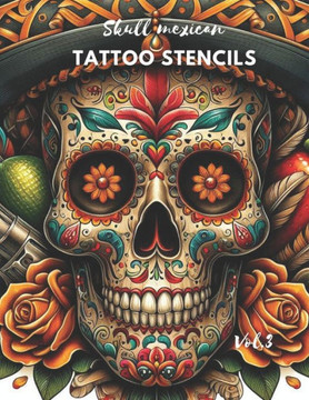 Skull mexican tattoo: Tattoo design