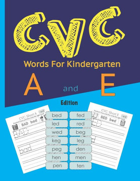 CVC Words For Kindergarten: A CVC Words Book