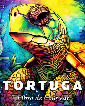 Tortuga Libro de Colorear: 50 Bellas Imágenes de Mandalas para Colorear y Relajarse