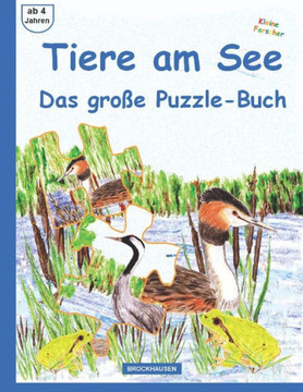 Tiere am See: Das große Puzzle-Buch