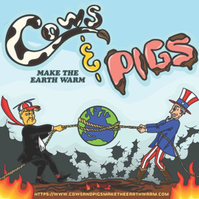 Cows and Pigs Make the Earth Warm