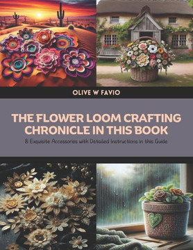 The Flower Loom Crafting Chronicle in this Book: 8 Exquisite Accessories with Detailed Instructions in this Guide
