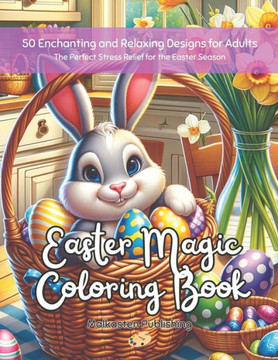 Easter Magic Coloring Book: 50 Enchanting and Relaxing Designs for Adults. The Perfect Stress Relief for the Easter Season