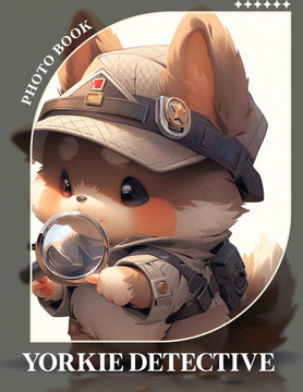 Yorkie Detective Photo Book: Adorable Yorkshire Terriers in Action 40 Stunning Images of Canine Adventures
