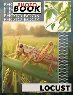 Locust Photo Book: Exploring 40 Intriguing Images Of Locusts For Nature Enthusiasts And Insect Lovers