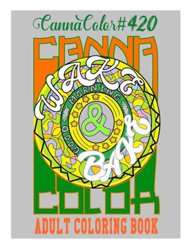 CannaColor #420: Adult Coloring Book