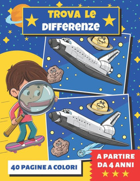 Trova le differenze: COLORE libro di giochi per bambini a partire da 4 anni oltre 320 differenze gioco di 7 errori Libro di attività per ba