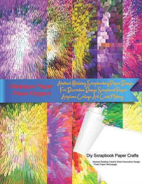 Wallpaper Paper Plane Kirigami Diy Scrapbook Paper Crafts Abstract Building Colorful Sheet Decorative Design Photo Paper Decoupage: Abstract Building ... Paper Crafts (8.5X11) Card Making Series) Wallpaper Paper Plane Kirigami Diy Scrapbook Paper Crafts Abstract Building Colorful Sheet Decorative Design Photo Paper Decoupage: Abstract Building ... Paper Crafts (8.5X11) Card Making Series)