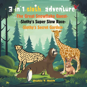 3 in 1 sloth adventure: The great snowflake quest - Slothy's super slow race - Slothy's secret garden