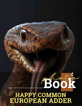Happy Common European Adder Photo Book: Explore 40 Stunning High-Quality Images Showcasing The Beauty Of Common European Adders