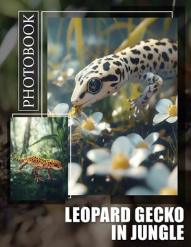 Leopard Gecko In Jungle Photo Book: Explore 40 Stunning Images Of Unique Reptiles In Their Natural Habitat For Enthusiasts Leopard Gecko In Jungle Photo Book: Explore 40 Stunning Images Of Unique Reptiles In Their Natural Habitat For Enthusiasts