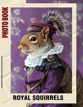 Royal Squirrels Photo Book: Charming Images Showcasing The Regal Lives Of Squirrels In Nature
