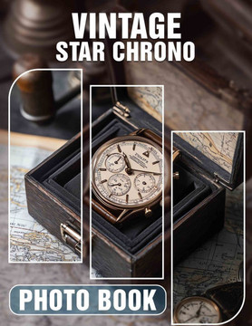 Vintage Star Chrono Photo Book: A Stunning Collection Of Timeless Celebrities Captured In 40 High-Quality Imagery