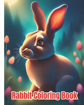 Rabbit Coloring Book For Kids: Cute Bunny, Adorable Rabbits Coloring Book For Kids, Girls, Boys, Teens, Adults / Easter Coloring Pages For Toddlers A