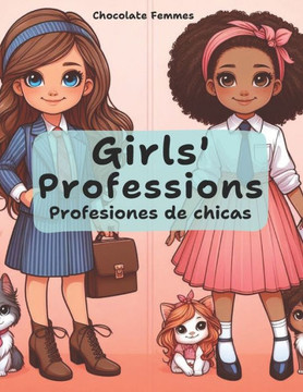 Girls Professions Coloring Book for Kids: 50 Professions Coloring Pages