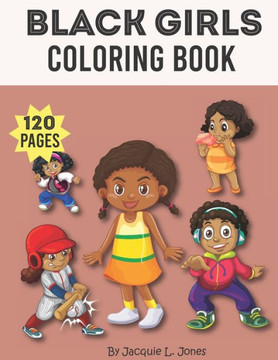 Black Girls Coloring Book: A fun Mandala Coloring Book for Adults and Children