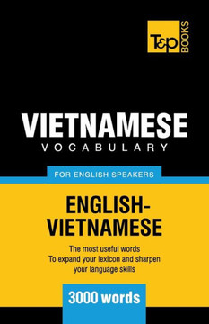 Vietnamese vocabulary for English speakers - 3000 words