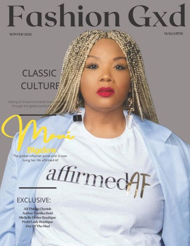 Fashion Gxd Magazine "Winter 2021"": Maui Bigelow Fashion Icon"