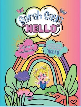 Sarah says ""Hello""