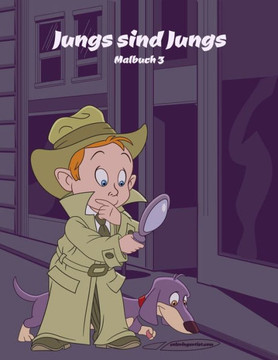 Jungs sind Jungs-Malbuch 3