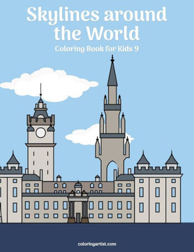 Skylines around the World Coloring Book for Kids 9