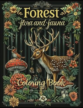 Forest Flora and Fauna: Coloring Book for Kids and Adults Forest Flora and Fauna: Coloring Book for Kids and Adults