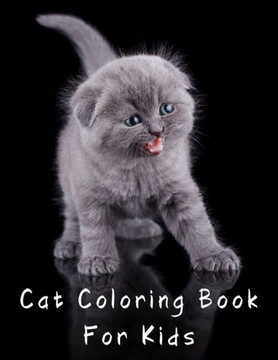 Cat Coloring Book for Kids: Cat Books Kids Kittens Coloring Book Funny Kitten Coloring Pages for Girls Who Love Coloring and Cute Cats