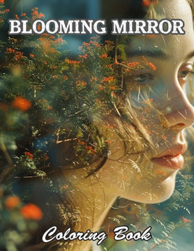 Blooming Mirror Coloring Book: High Quality +100 Beautiful Designs